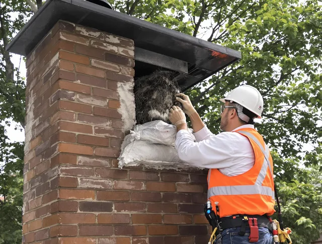 Humane removal of debris and animals by Norco Chimney Sweep in Norco, CA