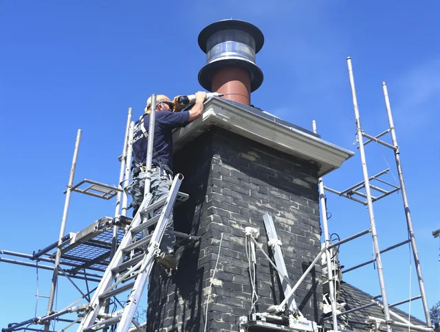 Sturdy chimney crown finished by Norco Chimney Sweep in Norco, CA
