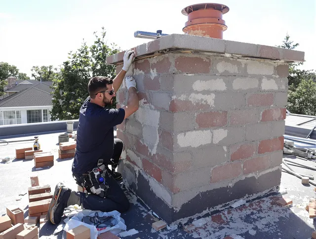 Advanced chimney repair process by Norco Chimney Sweep in Norco, CA