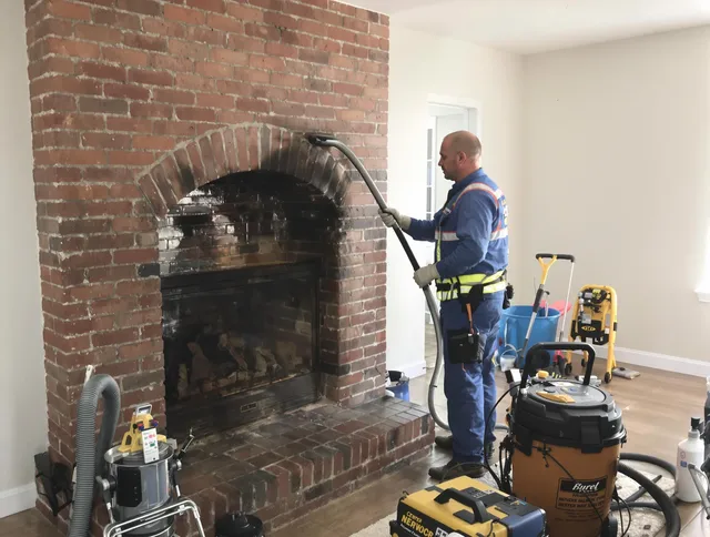 Norco Chimney Sweep expert performing detailed chimney sweep in Norco, CA