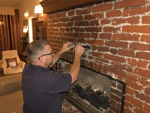 Norco Chimney Sweep expert fixing a fireplace in Norco, CA